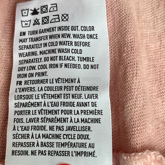 American Eagle Recycled Cotton Oversized Malibu Tennis Club Tie-Dye Tee Womens L - Picture 8 of 11